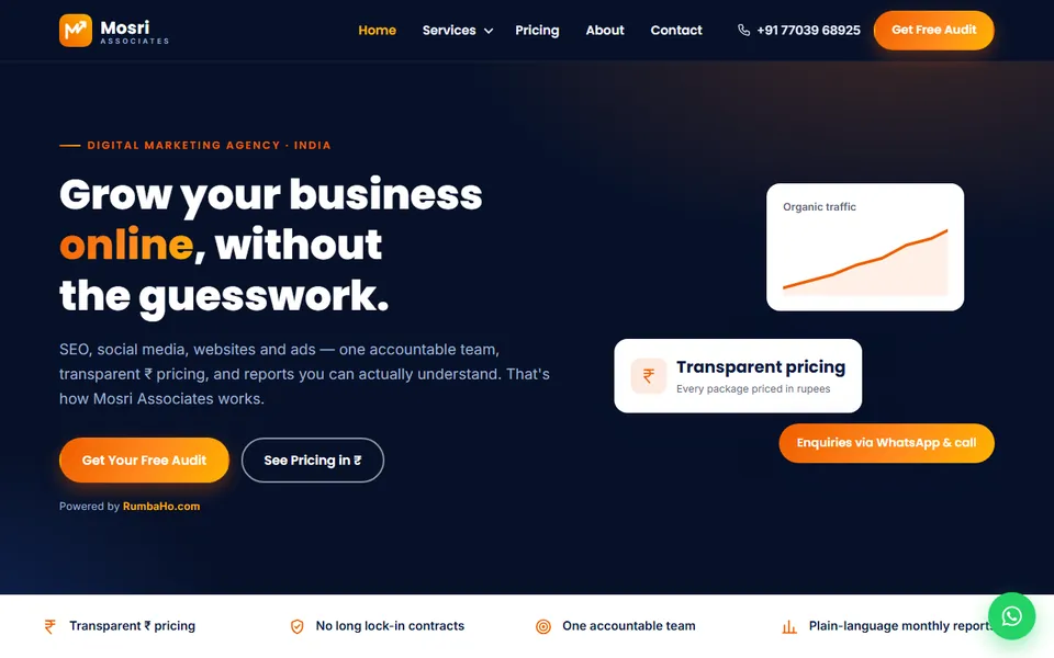 The Mosri Associates website